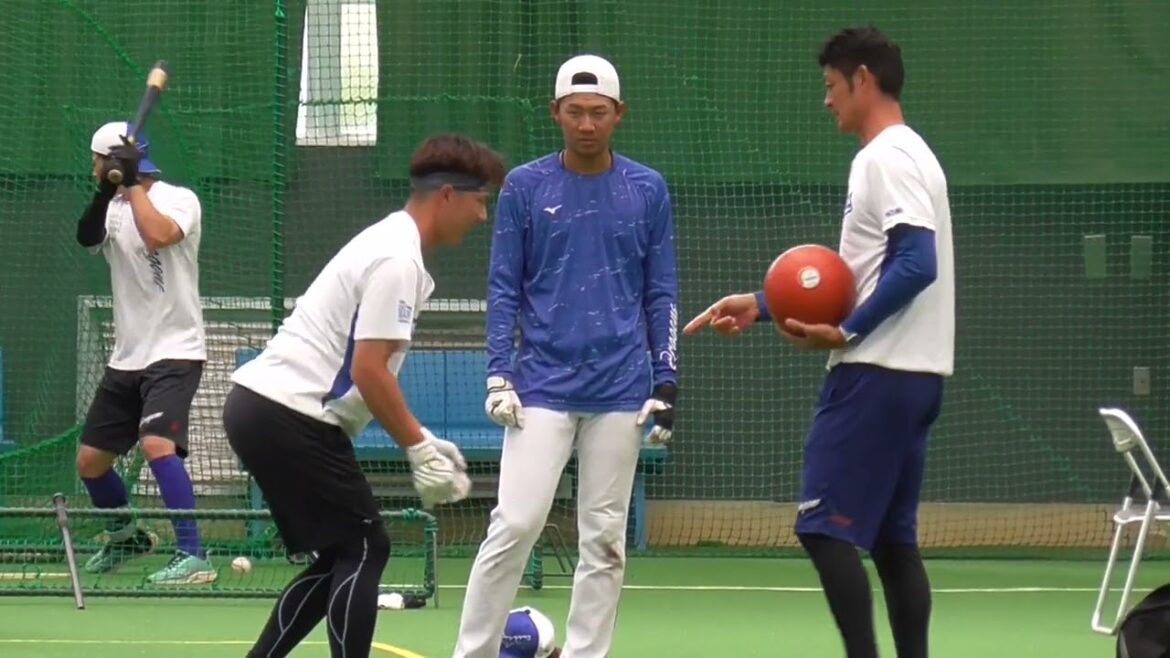 【プロ野球】　中日　秋季キャンプ　『野手　午後からサーキット』