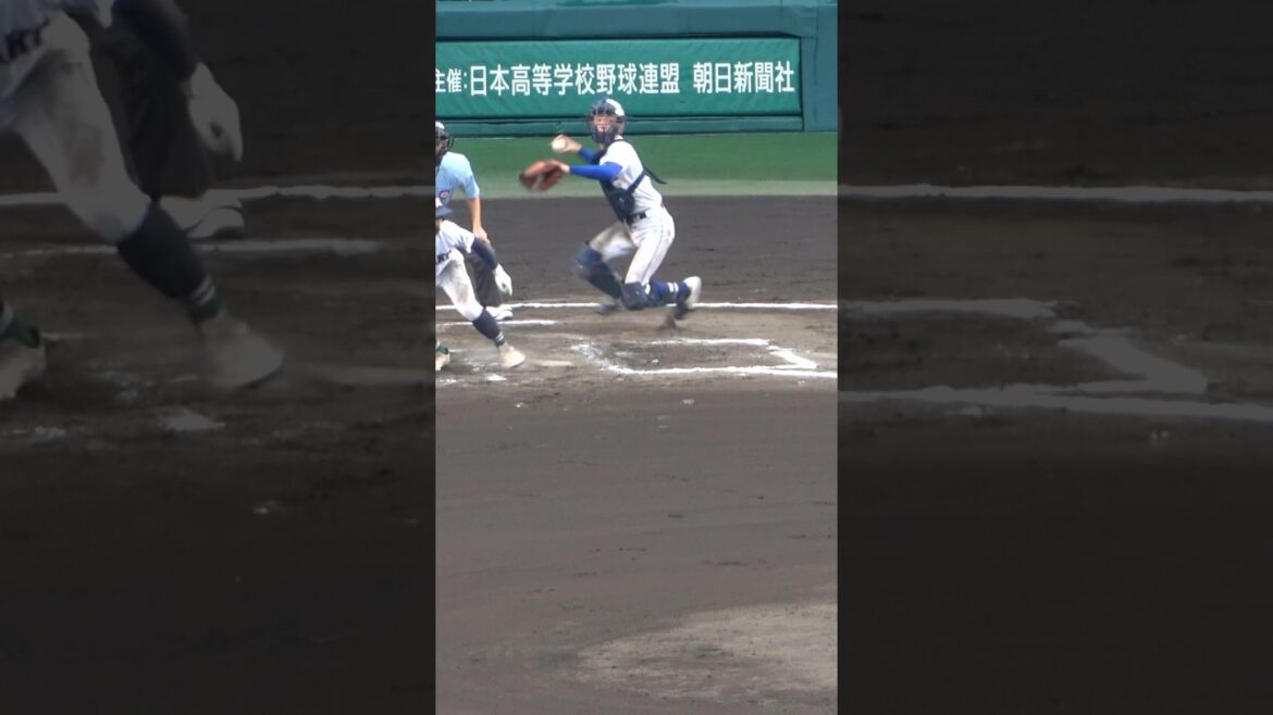 南こうせつもびっくり！？三塁の抑止が良い明豊の捕手！！佐賀北対明豊