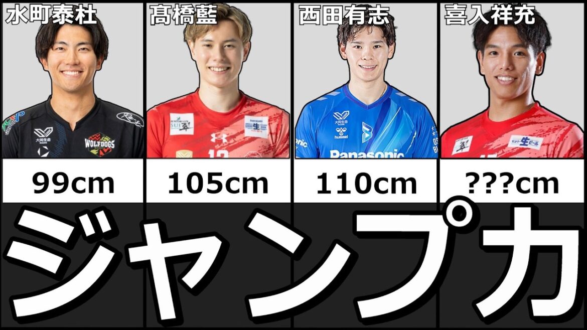 日本一飛ぶバレー選手は？