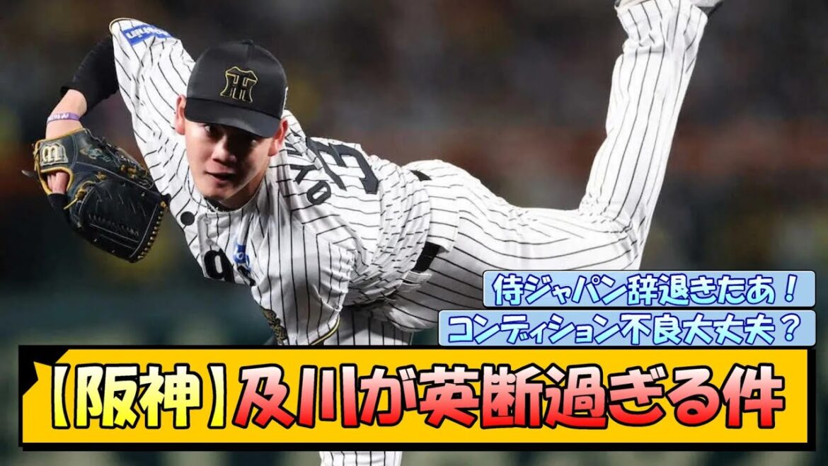 【阪神】及川の侍ジャパン辞退、英断過ぎる件 【阪神】及川の侍ジャパン辞退、英断過ぎる件