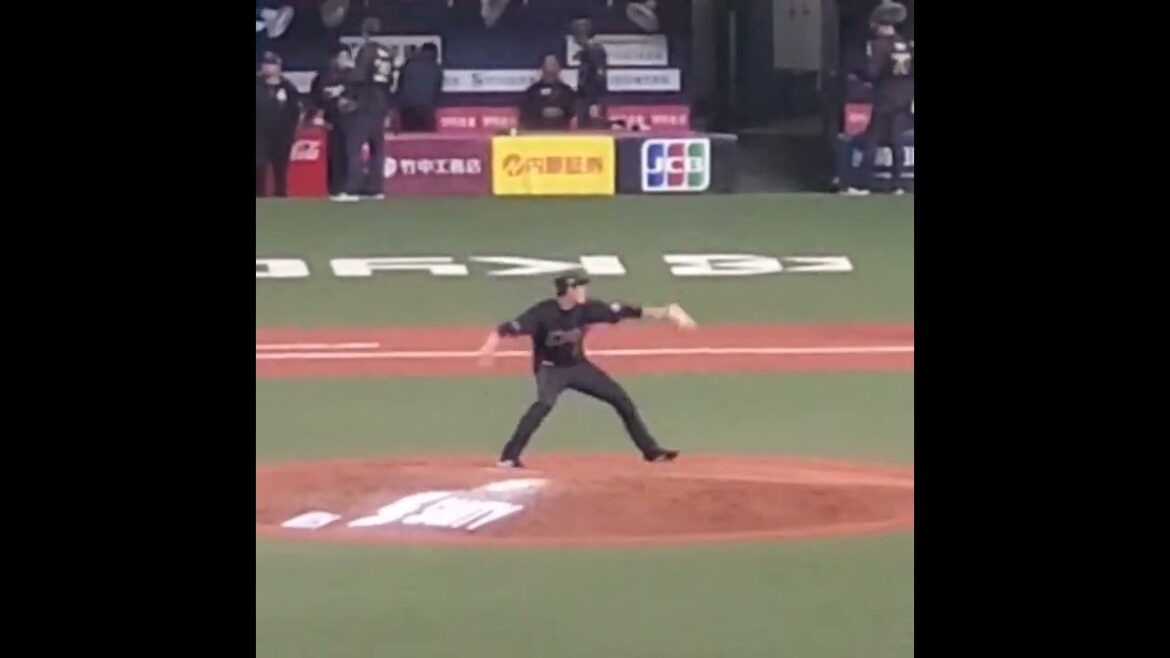 20250505　九里亜蓮の投球練習　#shorts　ｵﾘｯｸｽ･ﾊﾞﾌｧﾛｰｽﾞ@京ｾﾗﾄﾞｰﾑ大阪･ﾚﾌﾄ外野下段
