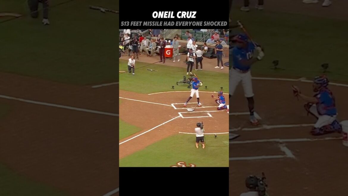 MLB O'Neil Cruz 513 Feet Missile had  Everyone Shocked #pittsburghpirates