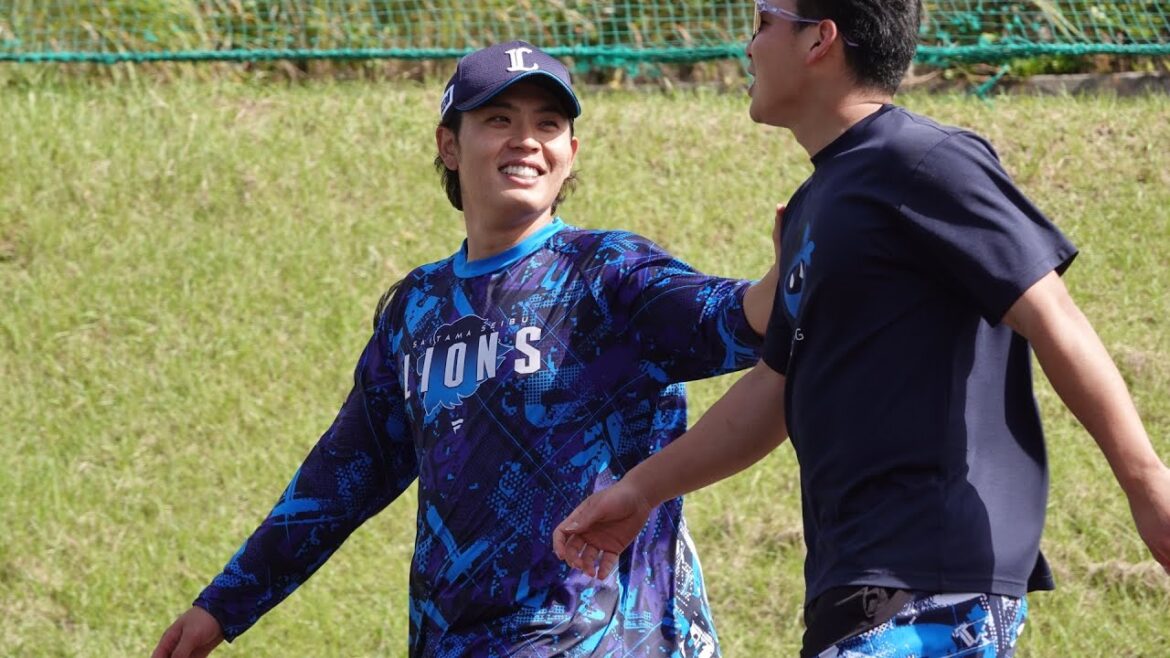 埼玉西武ライオンズ秋季キャンプ投手 坂道ダッシュ #狩生聖真