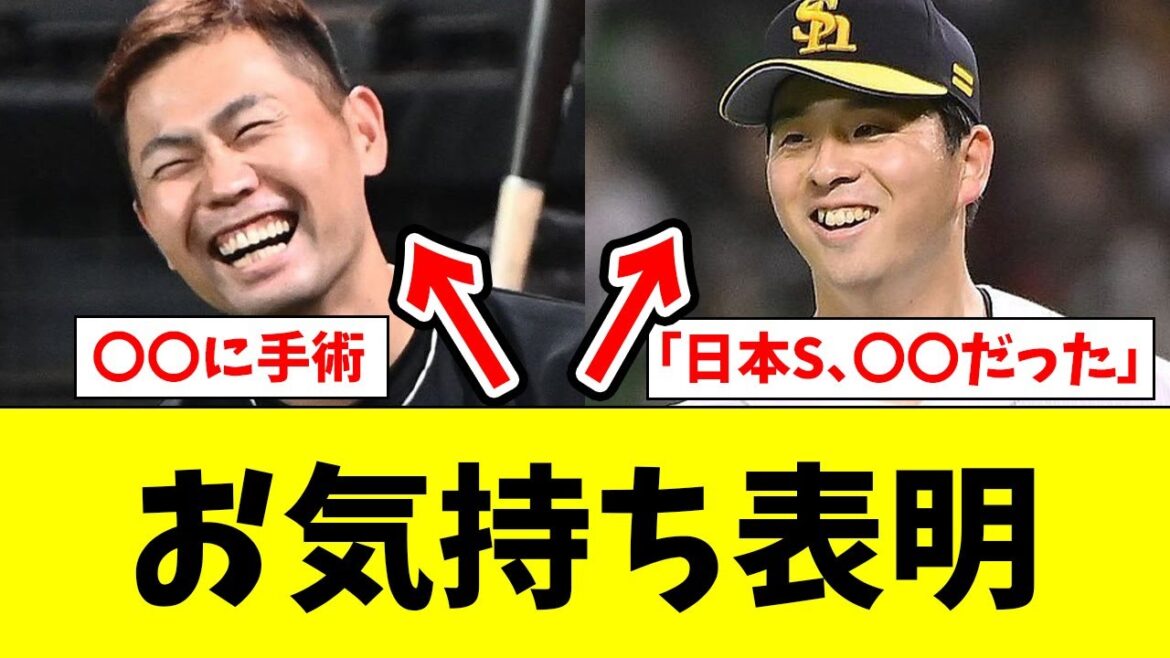 【表明】ホークス中村晃、大関それぞれの想いをハッキリ言う!!【なんJ反応】【プロ野球反応集】