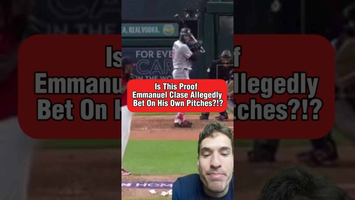 MLB Pitcher Emmanuel Clase Allegedly CAUGHT GAMBLING?!?