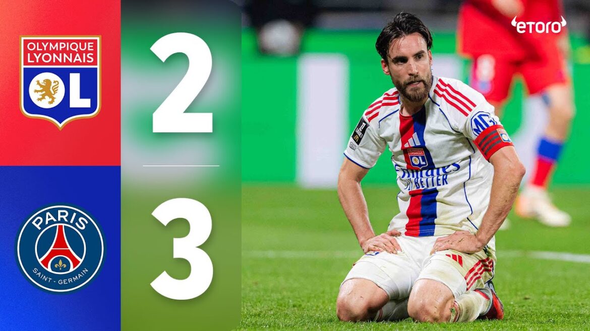 Résumé OL – PSG : Défaite cruelle dans les dernières minutes (2-3) Résumé OL - PSG : Défaite cruelle dans les dernières minutes (2-3)