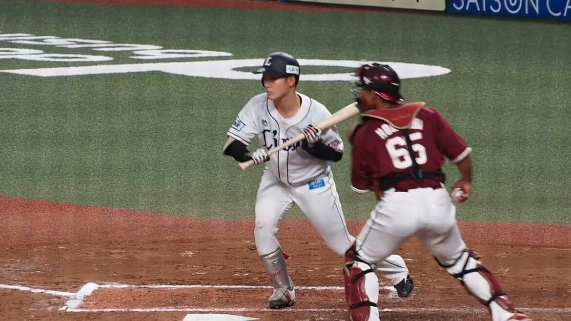 【犠打】2022.09.23 埼玉西武-東北楽天(ベルーナドーム) 齊藤誠人 打席シーン