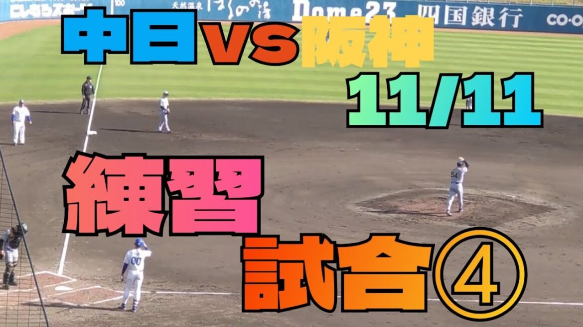 11/11　中日ドラゴンズvs阪神タイガース　練習試合④#阪神タイガース #阪神 #プロ野球 #野球 #野球ニュース#秋季キャンプ #ショート #ショート動画 #キャッチャー #ピッチャー #守備