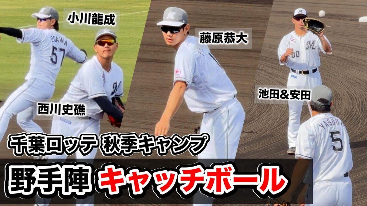 【THE練習】野手陣キャッチボール | 千葉ロッテ 2025秋季キャンプ