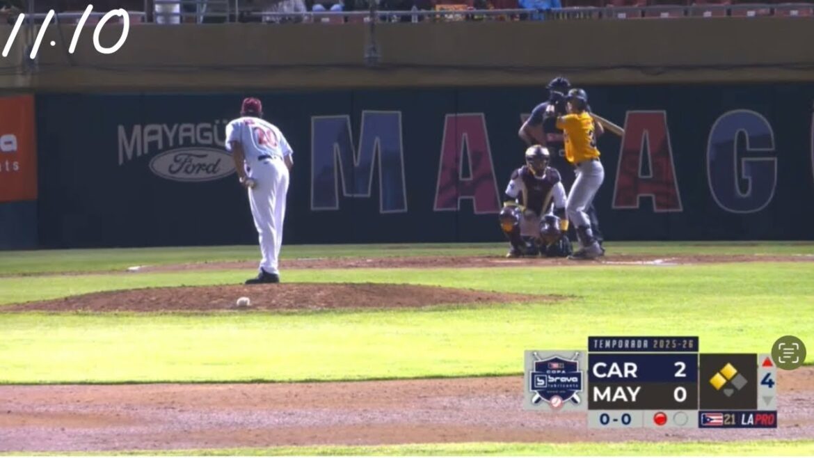 プエルトリコウィンターリーグ　福岡ソフトバンクホークス・廣瀨隆太　プレーシーン