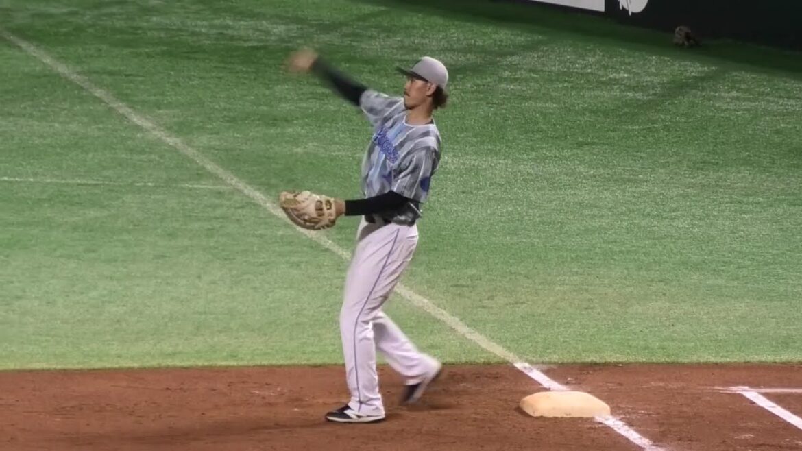 DeNA ファースト三森大貴 イニング間守備練習～2025.6.14 みずほPayPayドーム