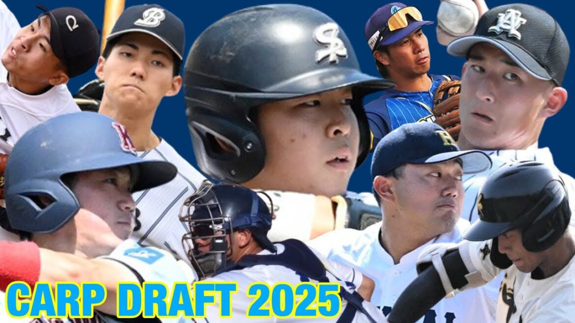 広島　2025年ドラフト　全指名選手プレー集