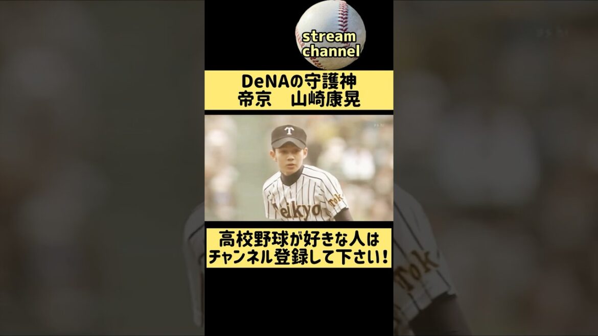 【帝京】DeNAの守護神となった山崎康晃【高校野球】