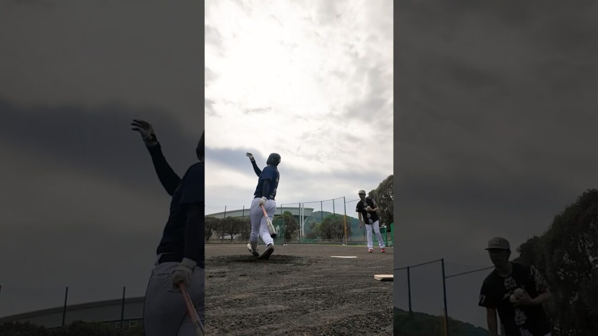 【秋季キャンプ】太田選手のロングティー #太田椋 #オリックス #shorts