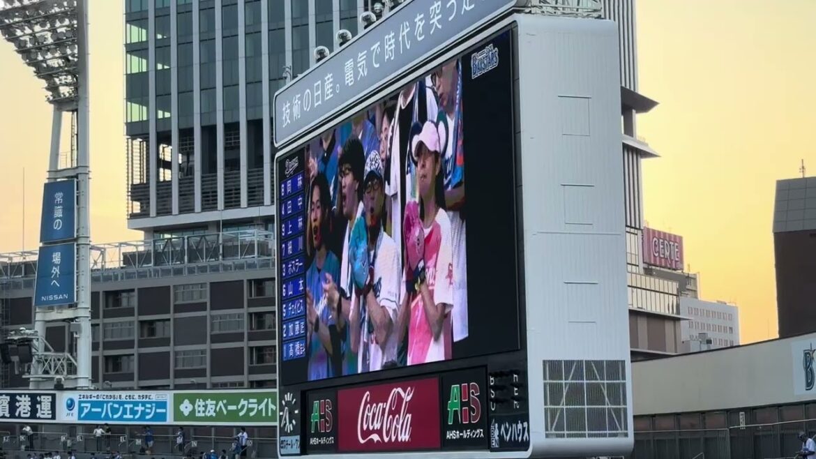 2025年8月30日 横浜DeNA×中日 スタメン発表＆応援歌1-9