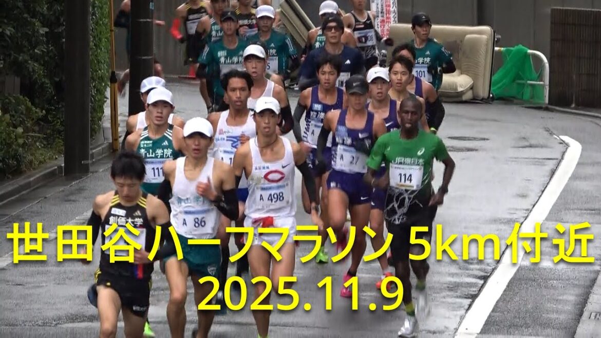 世田谷ハーフマラソン【5km付近】 2025.11.9
