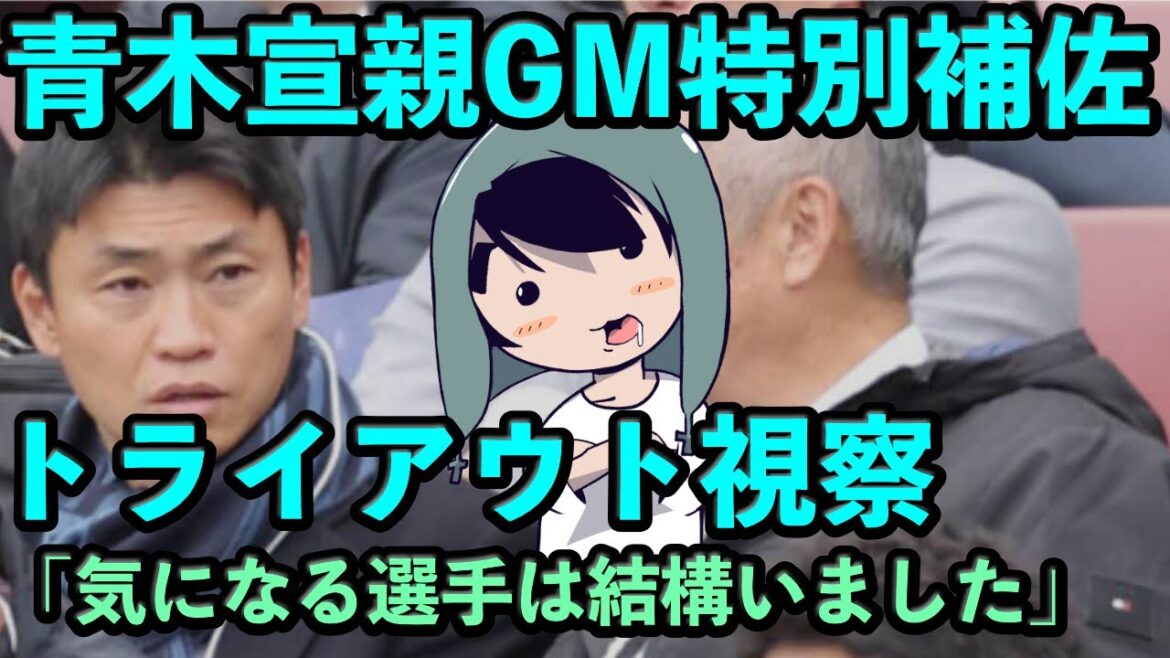 ヤクルト青木宣親GM特別補佐がトライアウト視察「気になる選手は結構いました」 ヤクルト青木宣親GM特別補佐がトライアウト視察「気になる選手は結構いました」