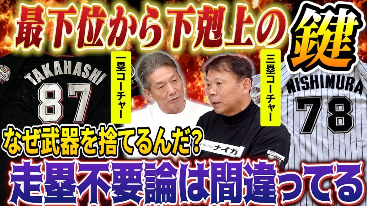 ②【最強の走塁コーチコンビ】千葉ロッテマリーンズが最下位から下剋上する鍵とは？ロッテを日本一へ導いた2人が断言「走塁不要論は大間違い」【西良徳文】【高橋慶彦】【広島東洋カープ】【プロ野球OB】