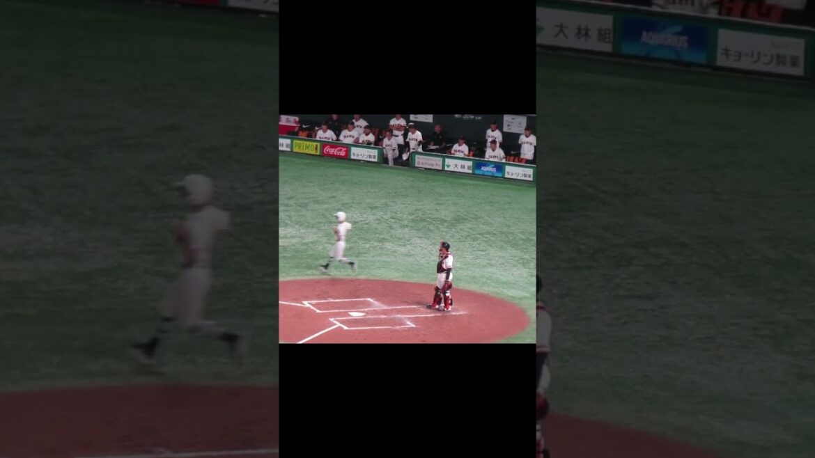 ソフトバンク栗原陵矢のホームランの時のスイング＜読売ジャイアンツ対 福岡ソフトバンクホークス2024年5月28日＞