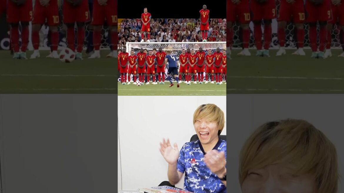 【壁14人?!】本田圭佑が無回転FK蹴ってくるので壁大量にして止めてみた！ #shorts