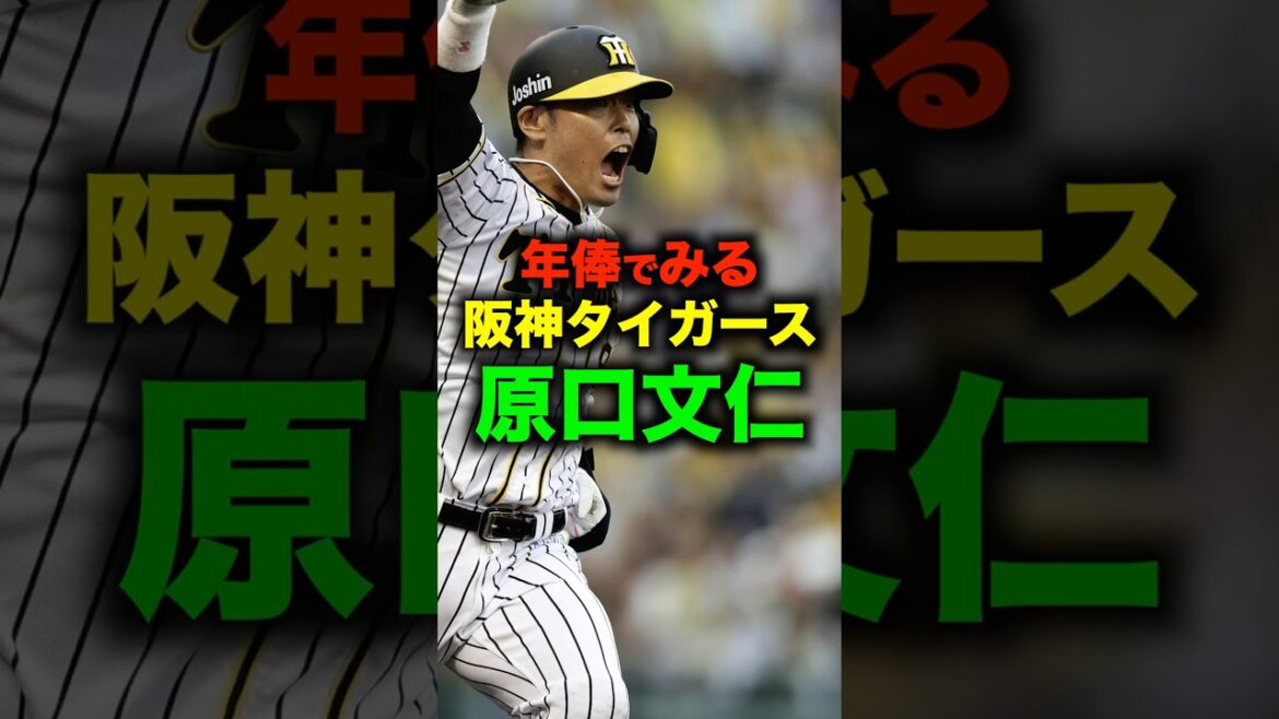 年俸でみる阪神一筋原口文仁#shorts #野球 #お金