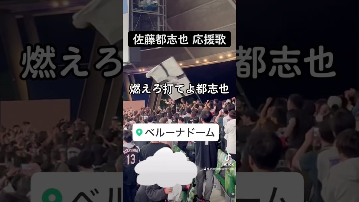 千葉ロッテマリーンズ 佐藤都志也選手応援歌