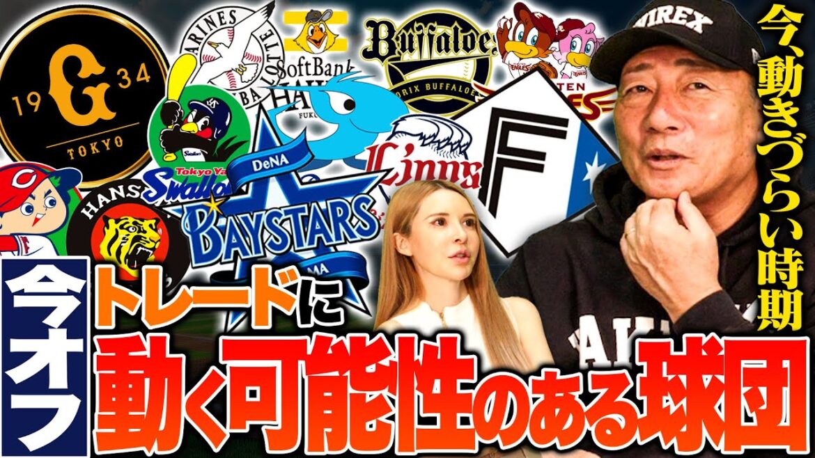 【徹底考察】動く可能性は3球団ある‼︎『阪神の左腕を狙う球団…』今オフトレードに動く可能性のある球団について徹底考察します！