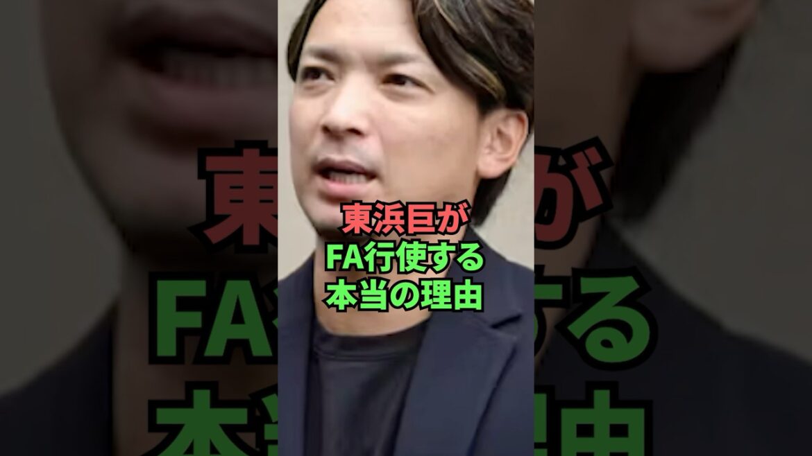 東浜巨がFA行使する本当の理由 東浜巨がFA行使する本当の理由