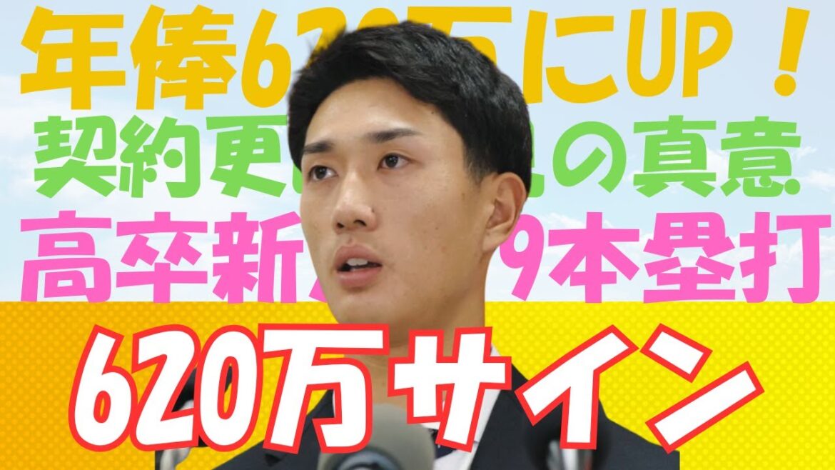 【契約更改】中日・森駿太18歳|年俸620万にUP!“36年ぶり9発”の現在地 【契約更改】中日・森駿太18歳|年俸620万にUP!“36年ぶり9発”の現在地