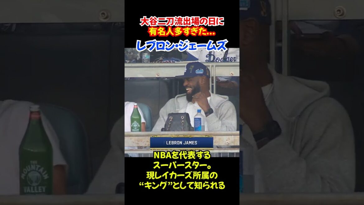 大谷翔平 二刀流登板試合に超豪華セレブ集結！ドジャースタジアムがハリウッドに✨#ドジャース #大谷翔平 #野球