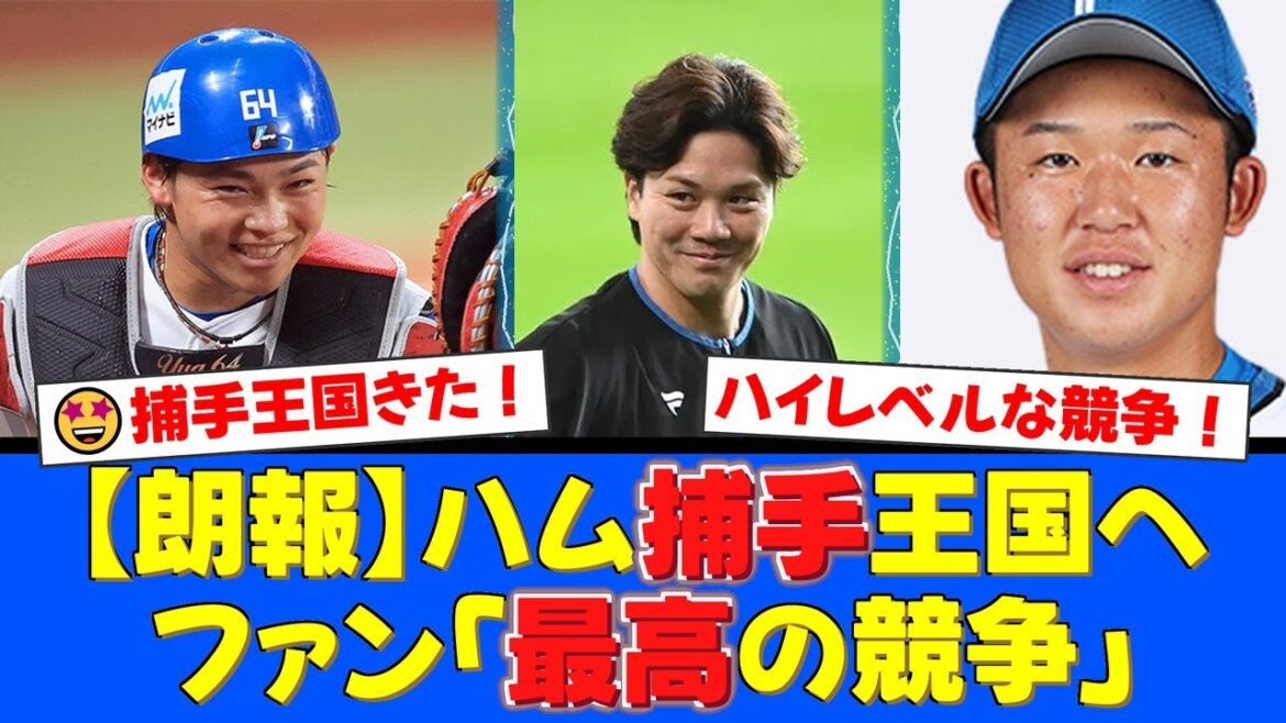 田宮裕涼の覚醒でファイターズ捕手陣に地殻変動！ベテラン伏見寅威の出場減に様々な声が飛び交う中、ファンが期待する「若き扇の要」たちの未来とは【プロ野球ファンの反応】