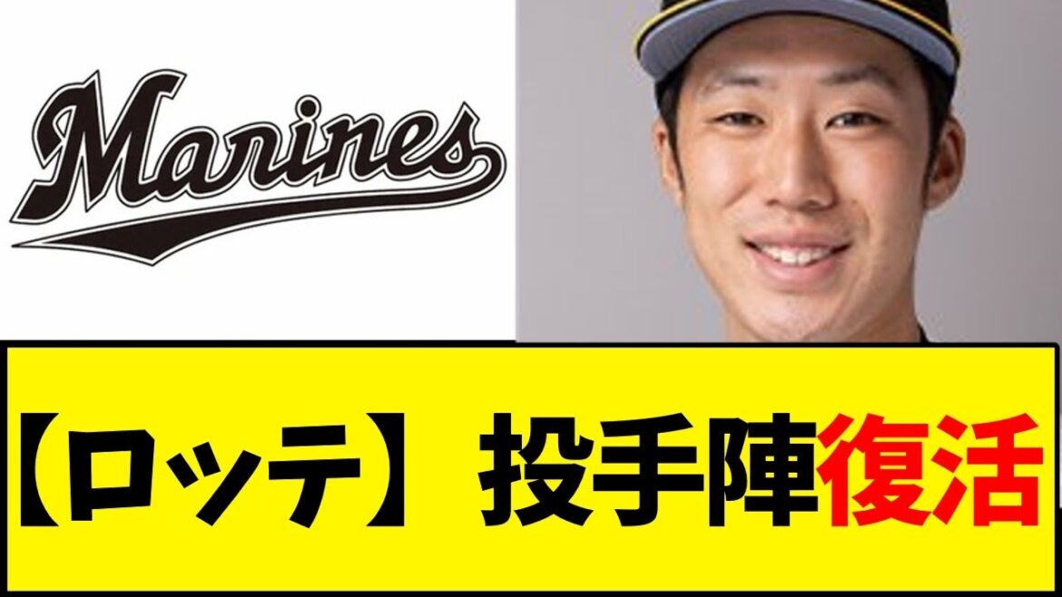 【千葉ロッテマリーンズ】 来年ロッテは左腕が充実して投手陣立て直せるか？【野球反応集】