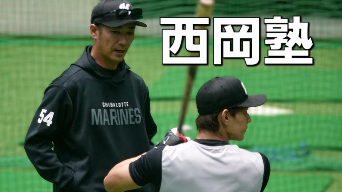 千葉ロッテマリーンズ秋季キャンプ 居残り打撃練習(2025-1115) #西岡剛