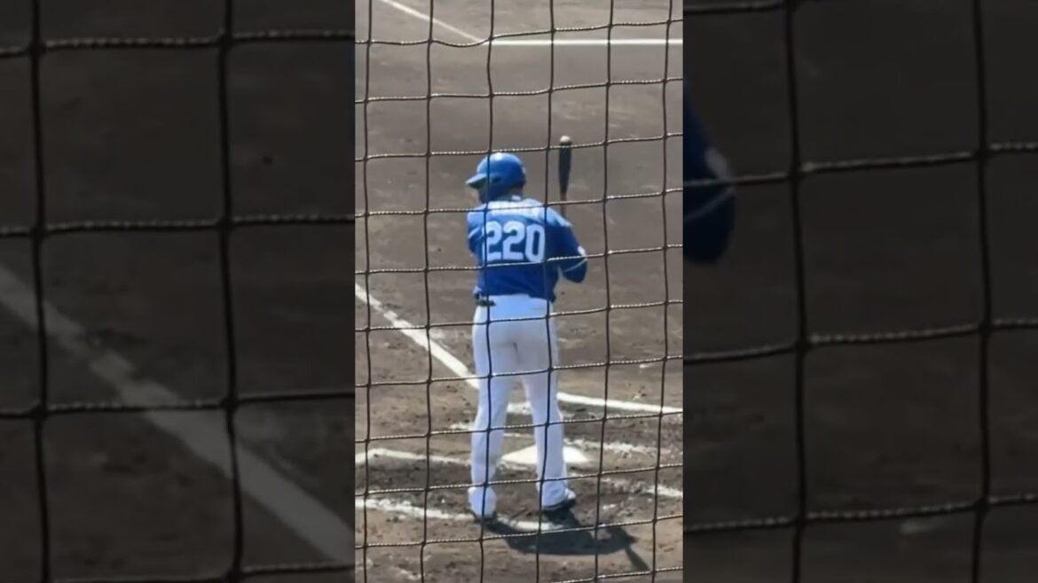 二軍球場のいつもの #中日ドラゴンズ  #モニエル