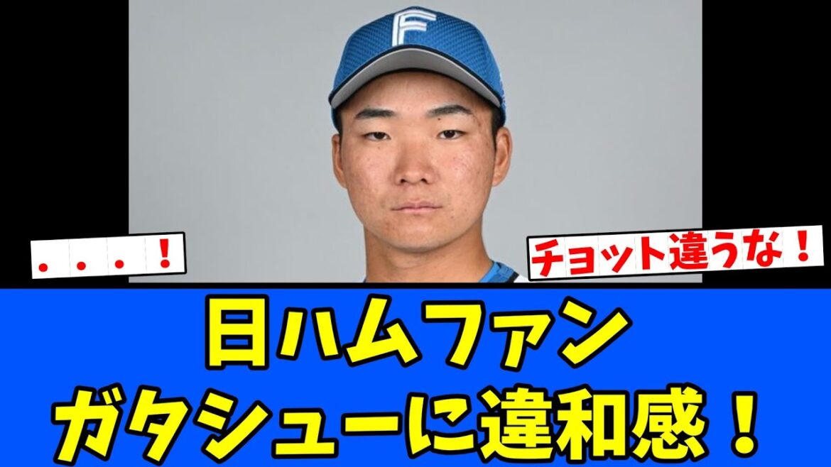【期待】日ハムファン山縣秀に違和感！
