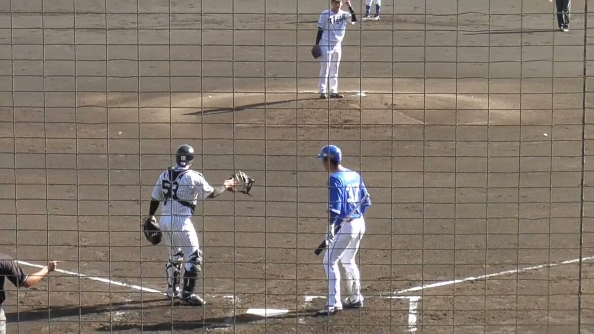 【プロ野球】11.16　中日vs阪神　練習試合　『2回表　鵜飼選手、会心のホームラン』