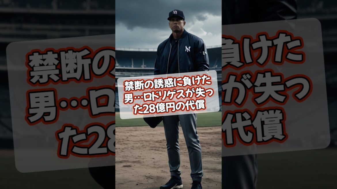 禁断の誘惑に負けた男…ロドリゲスが失った28億円の代償 #アレックスロドリゲス #MLBスキャンダル #薬物使用 #野球雑学 #プロ野球 #shorts