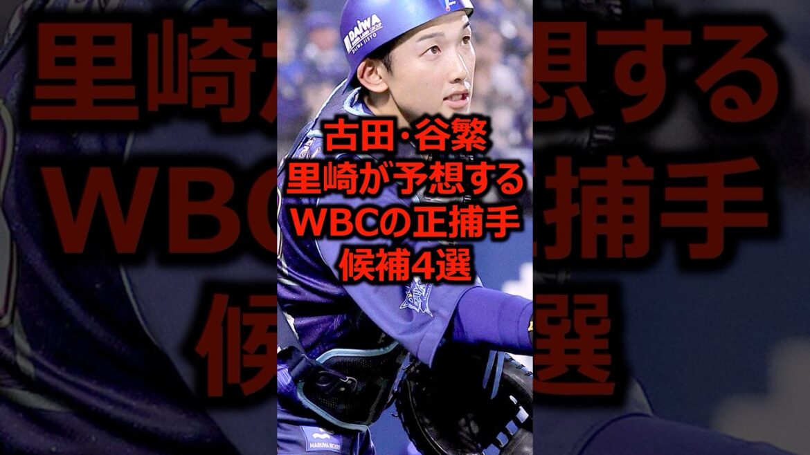 古田・谷繁・里崎が予想するWBCの正捕手候補4選 #プロ野球 #侍ジャパン #wbc 古田・谷繁・里崎が予想するWBCの正捕手候補4選 #プロ野球 #侍ジャパン #wbc