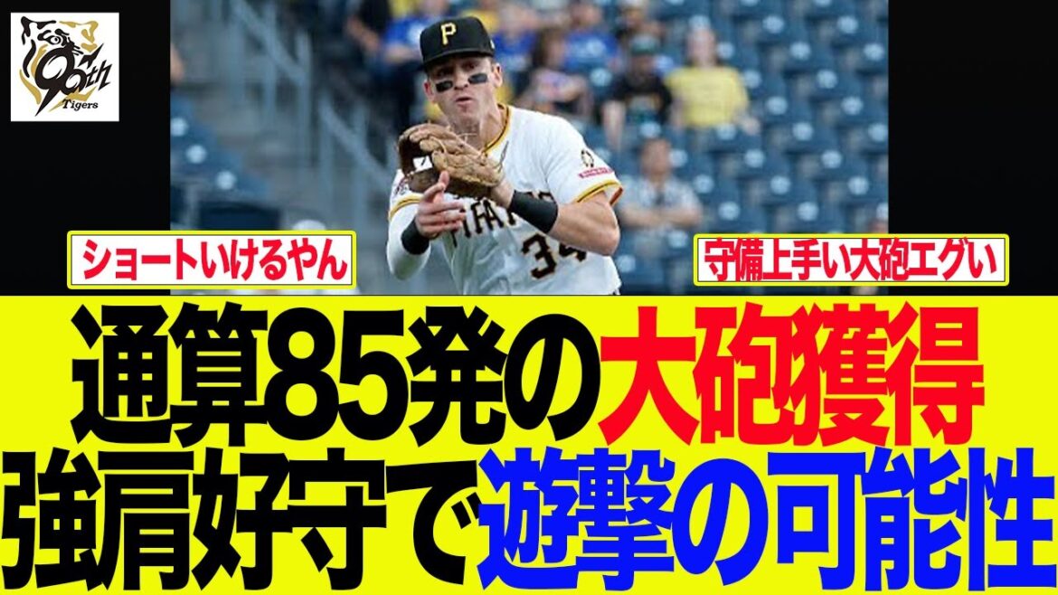 【阪神】阪神が通算85発の大砲カム・デバニー獲得!強肩好守で遊撃の可能性 阪神ファンの反応集 【阪神】阪神が通算85発の大砲カム・デバニー獲得!強肩好守で遊撃の可能性 阪神ファンの反応集