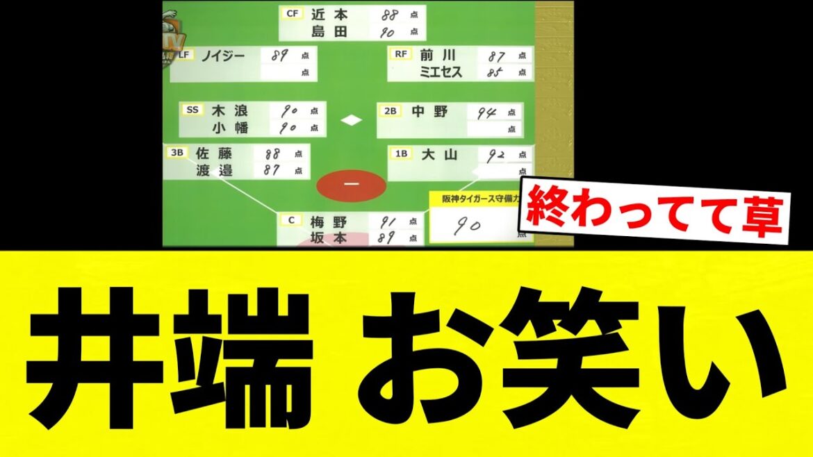 【もう終わりだよ！】井端 お笑い【プロ野球反応集】【2chスレ】【なんG】