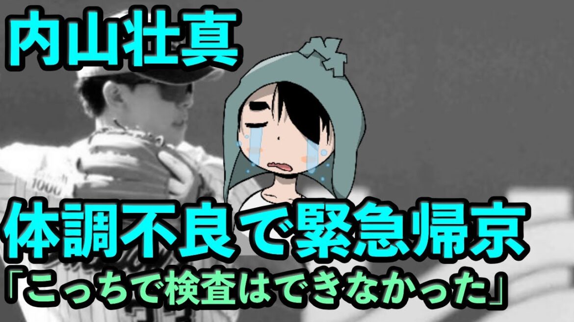 内山壮真が「体調不良」で緊急帰京 内山壮真が「体調不良」で緊急帰京