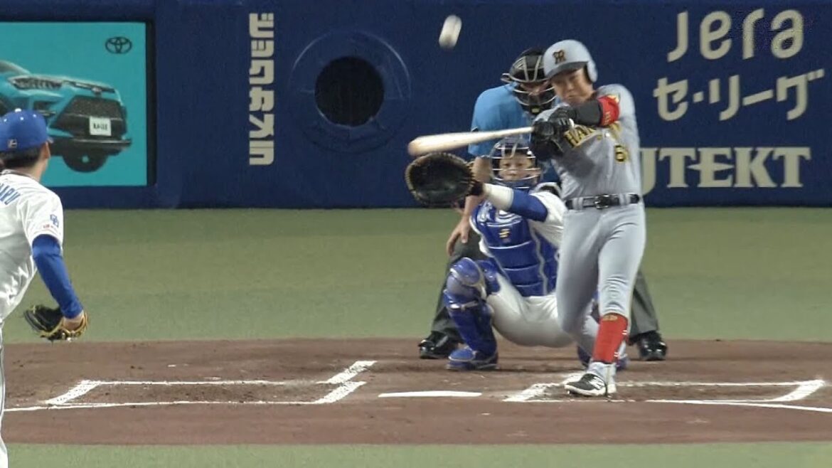 阪神タイガース 中川勇斗 プロ初ホームラン 2025/8/7 中日 vs. 阪神 15回戦 @バンテリンドーム 阪神タイガース 中川勇斗 プロ初ホームラン 2025/8/7 中日 vs. 阪神 15回戦 @バンテリンドーム