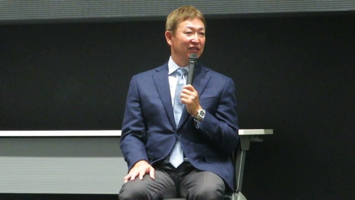 立浪和義さん 上林誠知選手について語る 愛知県歯科医師会 2025/11/16 立浪和義さん 上林誠知選手について語る 愛知県歯科医師会 2025/11/16