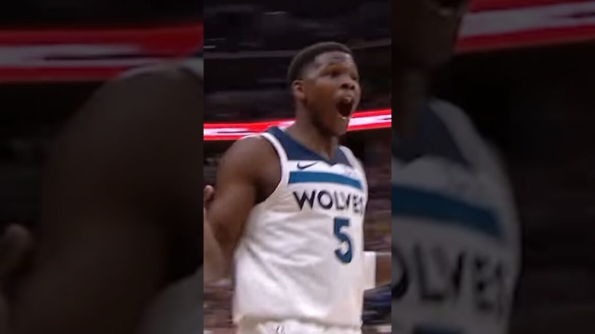 Anthony Edwards 🔥 #nba #nbahighlights #nbaedits #timberwolves #nbashorts #nbaplayoffs #shorts #fyp