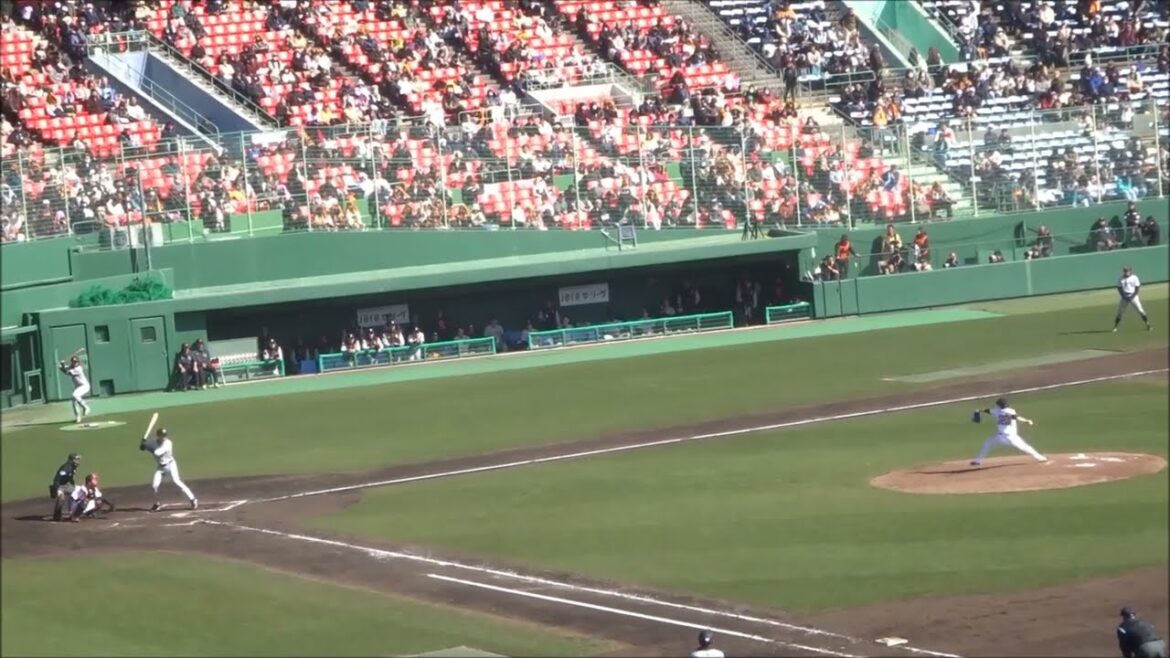 戸田懐生 vs M.フルプ（巨人2025春季キャンプ・紅白戦）