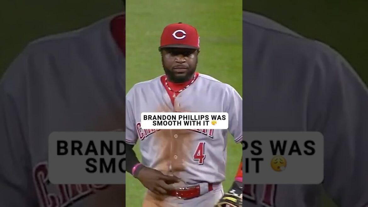 今日はブランドン・フィリップスが少し寂しいですね😨 #mlb #reds