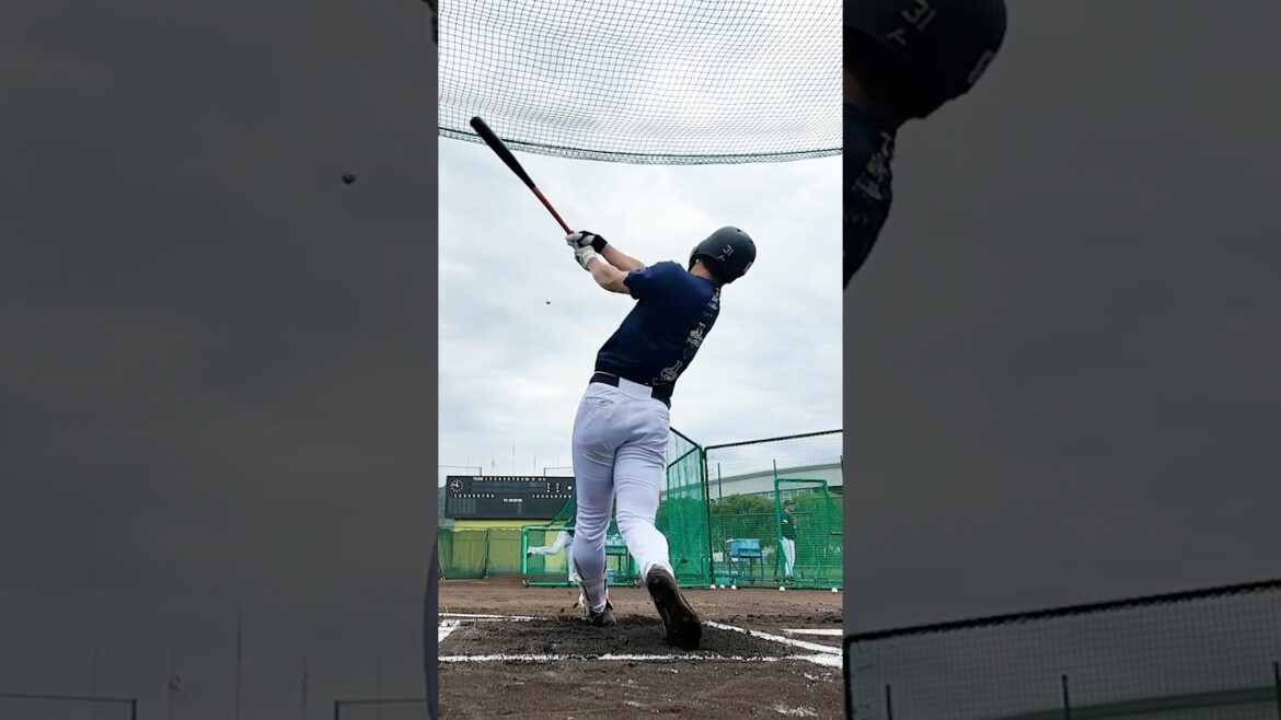 【秋季キャンプ】バックスクリーン直撃！！ #太田椋 #声 #紅林弘太郎  #オリックス #shorts