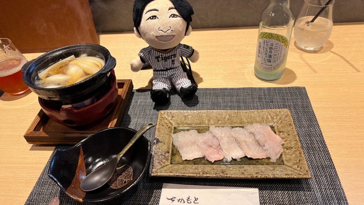 近本選手のお兄さんのお店「ちかもと」で特別コースを堪能！