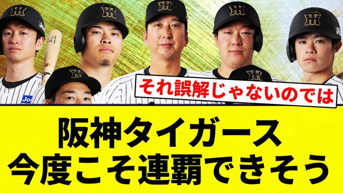 【よーやっとる】阪神タイガース、今度こそ連覇できそう【プロ野球反応集】【2chスレ】【なんG】