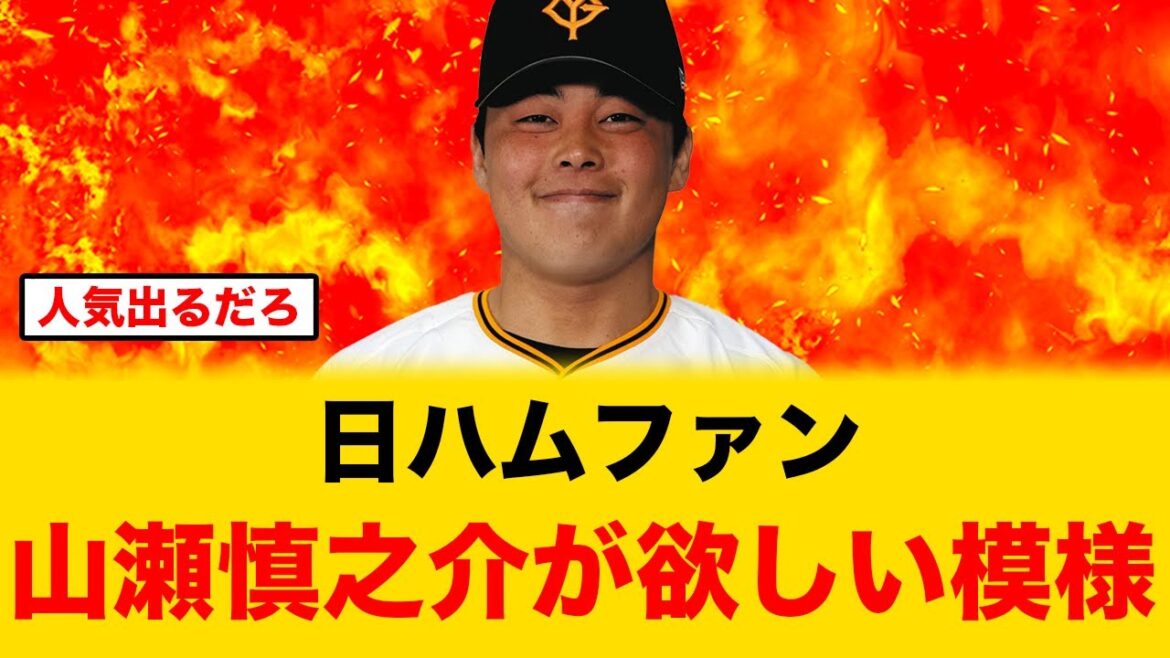 日ハムファン、巨人の山瀬慎之介が欲しい模様【プロ野球反応まとめ】